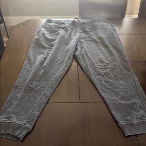 Old Navy Gray Heather Jogger Sweatpants